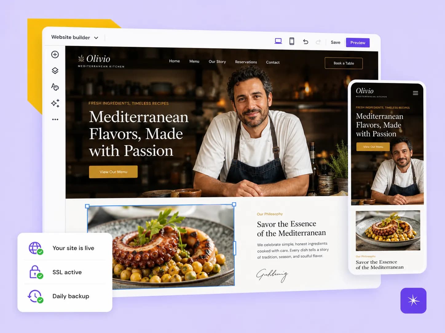 WordPress מנוהל — הדגמה של מערכת שאפשר להקים על HELIX